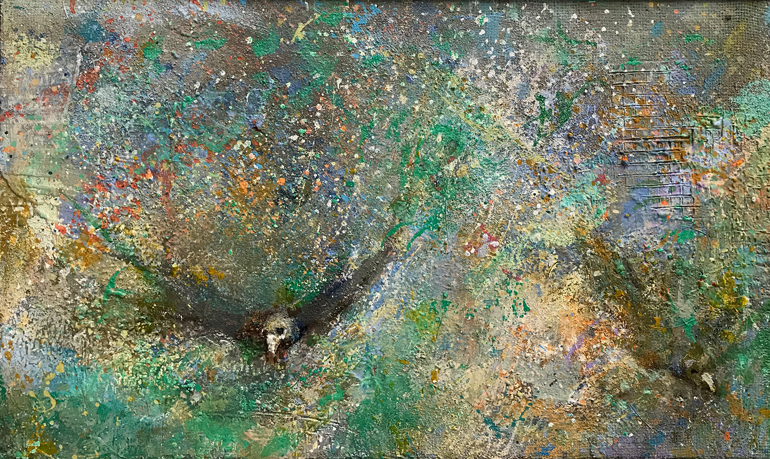 Up In The Sky I 2017-20, 30 x 51 cm